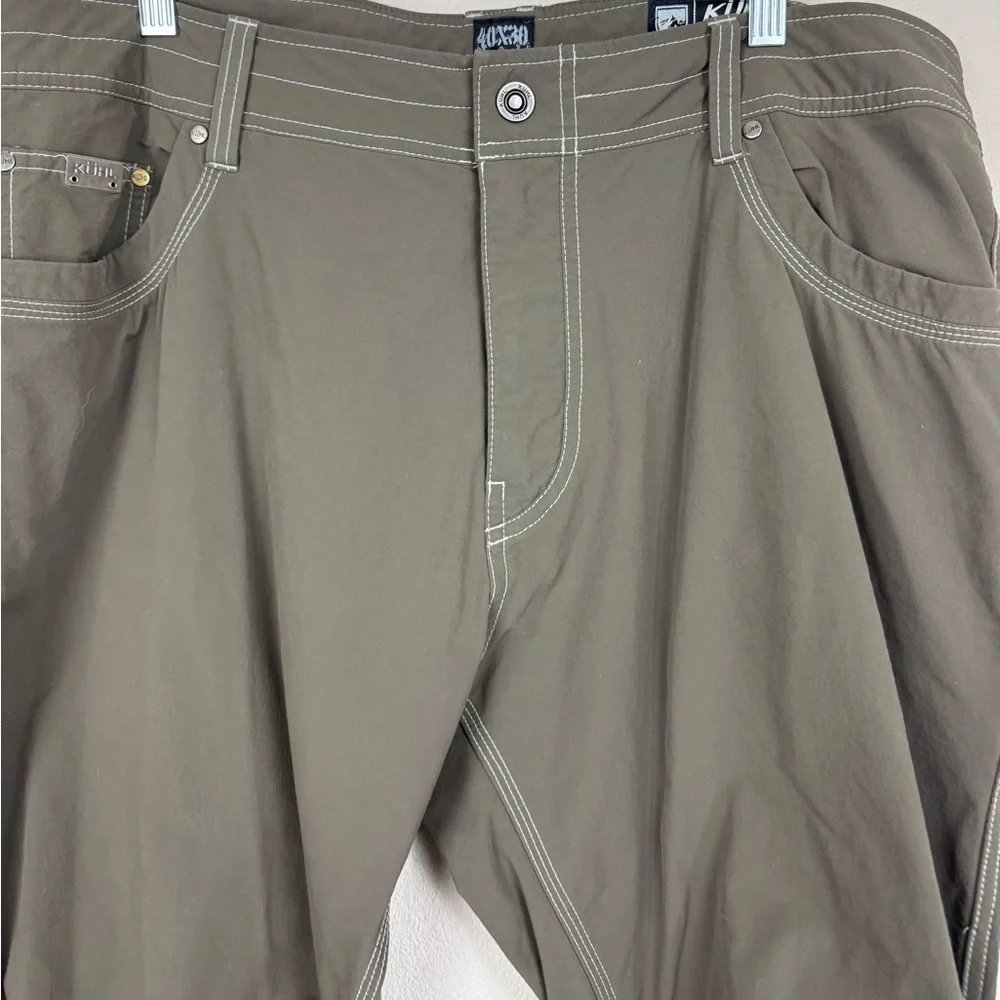 Kuhl Pants Mens 40X30 brown Outdoor Gorpcore Nylon